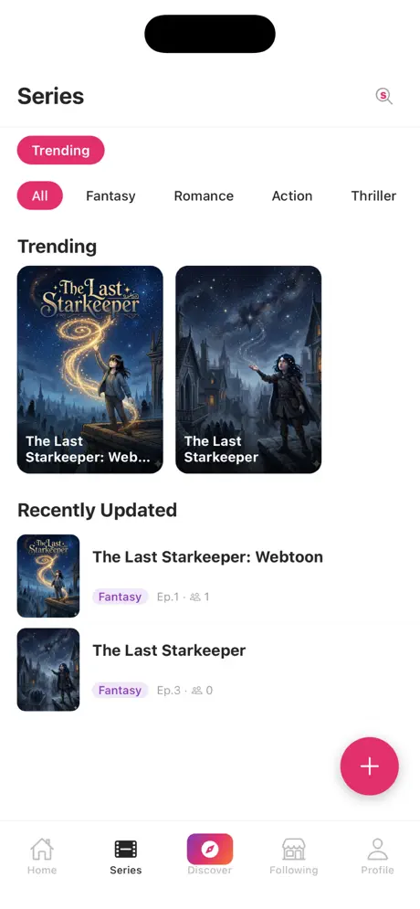 Original Series — The Last Starkeeper trending in Fantasy